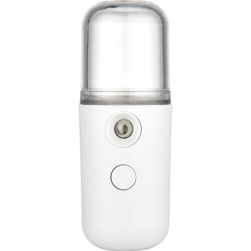 30ML Portable Mini Nano Facial Sprayer USB Nebulizer Face Steamer Mist Sprayer Humidifier Hydrating Anti-aging Wrinkle Skin Care
