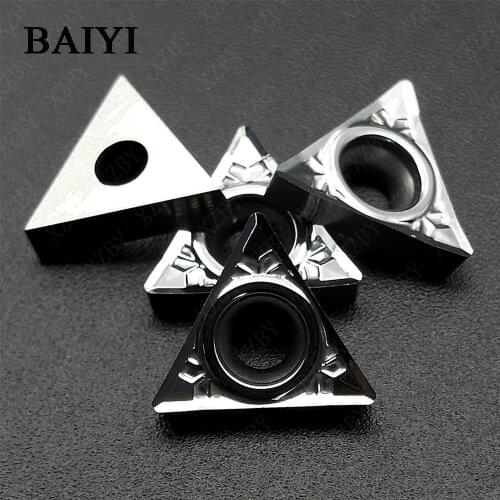 10pcs TCGT110202-AK H01 TCGT110204-AK H01 TCGT110208-AK H01 carbide insert turning cutting tools for Aluminum Superior quality