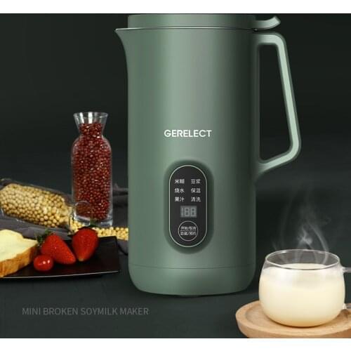 220v Soybean Milk Machine Mute Unfiltered Soybean Milk Machine 350 Ml Juicer Soy Milk Maker Portable Juicer Juicer Extractor