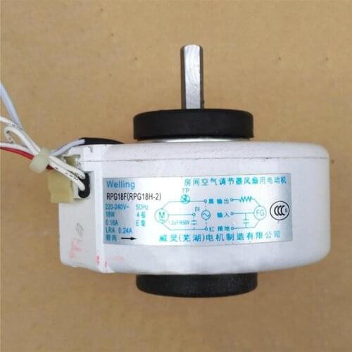 Indoor Fan Motor for Midea Air Conditioner Inner Fan Motor RPG18F RPG20D RPG18H-2 for Midea Air Conditioning Repair Parts New