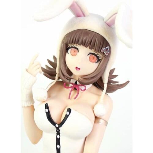 Kawaii Chiaki Nanami Japan Anime Action Figure PVC Toy Cute Super Danganronpa Bunny Girl Sexy Adult Doll Room Decor Gift for Boy