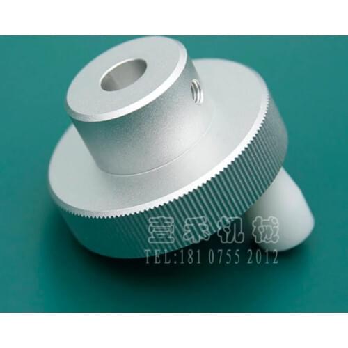 1pcs Out diameter:50mm inner hole:10mm Aluminum alloy handle handwheel knob