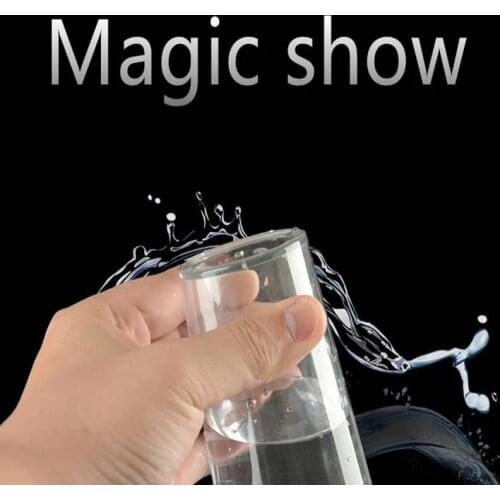 1pc magic trick cup props water upside down will not flow out spoof toy Halloween party close-up performance