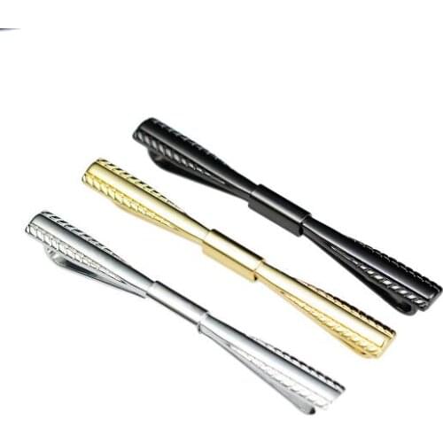 20pcs/lot Angle Clip Tie Collar Bar Bowknot Pattern Tie Rods Angle Collar Pin Tie Collar Stay Collar Pin Bar Sticker