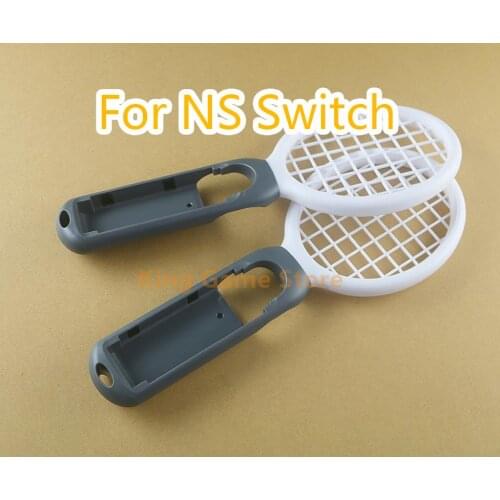 5pairs Replacement Handle Controller L+R Left and Right ABS Tennis racket for Nintend Switch NS Joy Con with Hand Strap