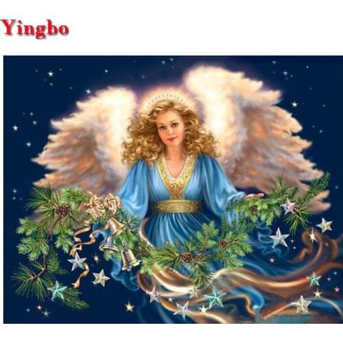 5D DIY Diamond Painting Full Square Round Diamond Embroidery Beauty angel Rhinestone Diamond Mosaic Pattern Kits stitch cross