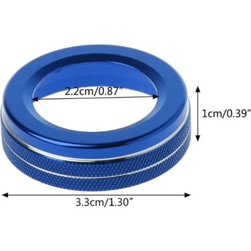 Car Volume Knob Decorative Ring Cover for mercedes benz A B E Class GLA CIA GLE ML GL X164 X166 W251 W168 W176 W245 W246 AMG