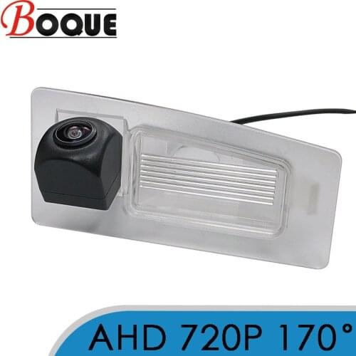 BOQUE 170 Degree 1280x720P HD AHD Car Vehicle Rear View Reverse Camera for Mazda 3 Mazda3 Axela Sedan CX-3 CX 3 CX3 2014~2019
