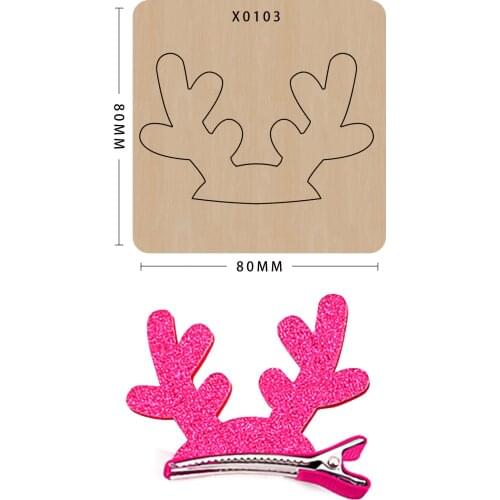 Hairpin Wooden Cutting Dies Making Decor Supplies Dies Template Suitable For Common Die Cutting Machines In The Market
