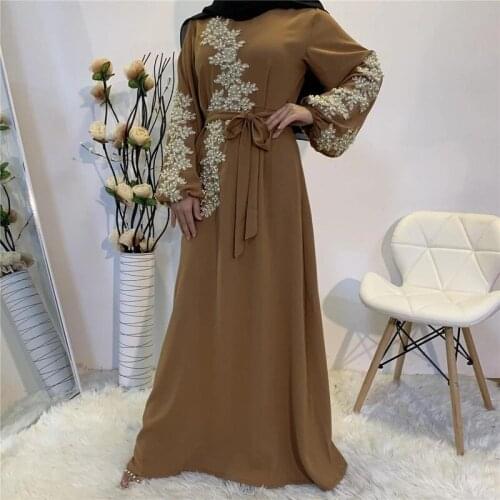 Eid Mubarak Abaya Dubai Turkey Muslim Fashion Women Hijab Dress Islam Caftan Marocain Dresses Vestidos Clothing Robe Musulman