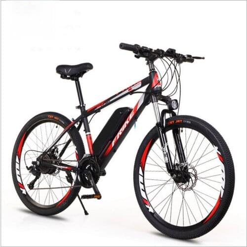 26 Inch 36V Electric Lithium Battery Mountain Bike Bicycle Adult Variable Speed Off-Road Power-Assisted Bicycle