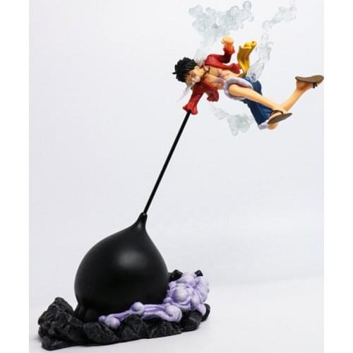 26cm One Piece SCultures BIG Banpresto Gear Fourth Monkey D Luffy Special Color Colosseum PVC Figure Model Collection Toy Doll