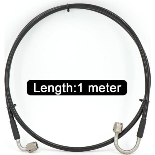 Hot sell Black Clutch line Master To Slave Cylinder Complete Stainless Clutch line With An3 Fitting For 06-15 Honda Civic Si