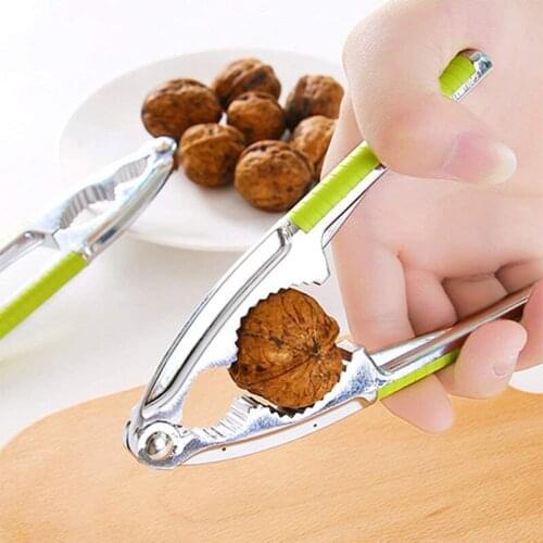 Zinc Alloy Walnut Opener Plier Nut Peeler Sheller For Almond Walnut Pecan Hazelnut Filbert Multifunction Portable Kitchen Gadget