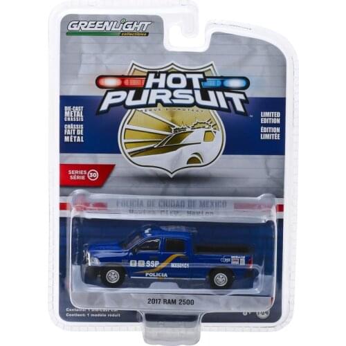 GreenLight 1:64 2017 Dodge Ram 2500 Alloy Metal Diecast Cars Model Toy Vehicles For Children Boy Toys gift