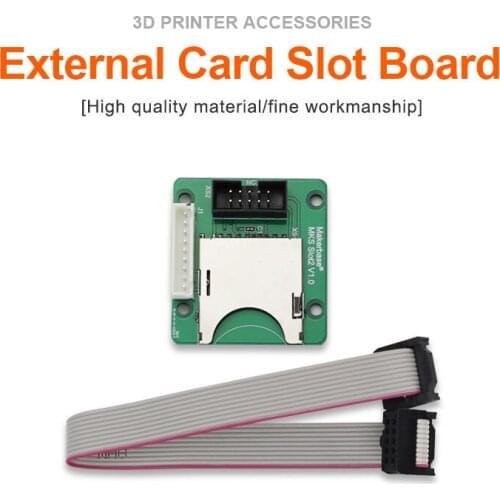 SD Expansion Module External Card Reader Connector Adapter Breakout Board Socket For 3D Printer MKS Slot2 TFT35/70 Touch Screen