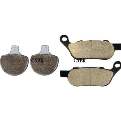 Disc Brake Pads Set for HARLEY FLSTSB 1340 Softail Cross Bones 2008 - 2011 Front Rear Onroad