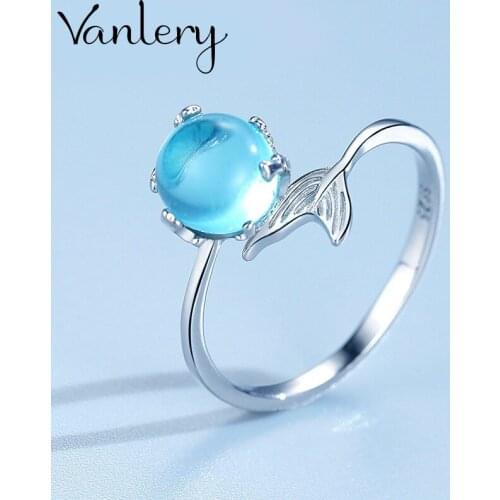 New Trendy Personality Punk Fish Rings For Women Lady Resizable Size Rings Party Jewelry Charm Gifts