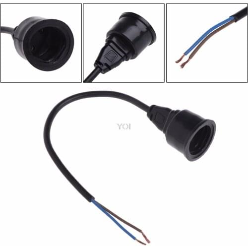 Aquarium Lamp Base Waterproof Soft Rubber Fish Tank Lighting Wire Holder For T8 Aquarium Light Cap Transparent