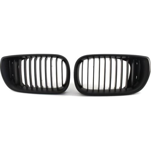 Front grille travel For bmw E46 / sedan, 4-door aFor ccessories, 2002-2005, a pair of racing grille, matte black