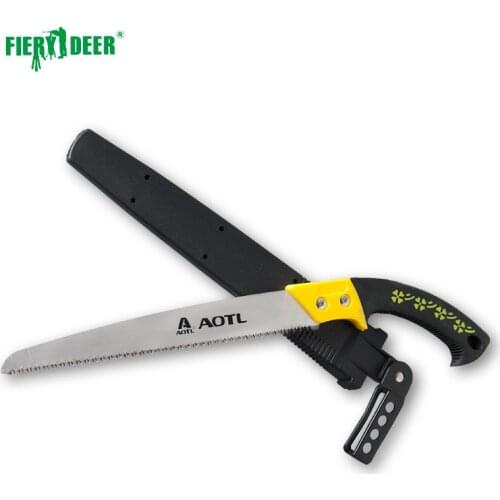 FIERY DEER Pruning Saw Metal cutting hand saw/good function wood cutting hand garden saw /straight-blade saw11inch/275mm