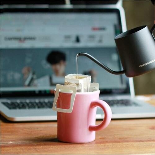 Portable Drip Coffee Cup Filter Bags Teabag Hanging Cup Filters Tea Tool Home Office Useful Coffee Tool 100pcs/lot