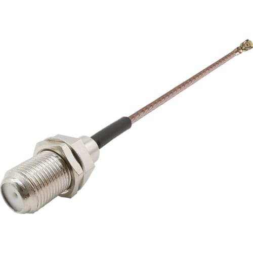 U.FL IPX IPEX-1 to F Female Connector Extension WIFI 3G Cord Antenna RF Pigtail Cable for PCI WiFi Card F Type Jack to IPX RG178