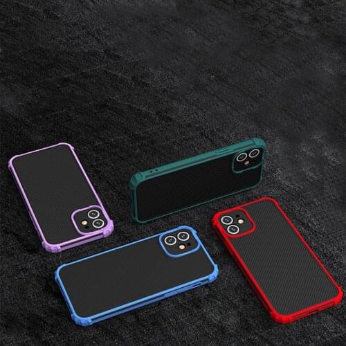 Camera Protection Super drop-proof Anti-Knock Bumper For iPhone 12 mini 12 Pro Max 11 Pro Max X Xs Max Xr 7 8 Plus Non-slip