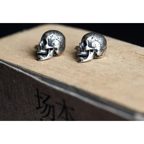 925 Sterling Silver Stud Earrings Punk Women Earrings Vintage Party Wedding Jewelry Gifts for Girls Women Jewelry Lovely