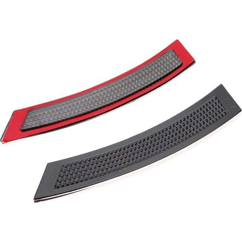 2PCS White Lens Front Side Marker Fender Bumper Reflector For BMW E92 E93 3 Series 2DR 2007-2013 (NOT for M Sport and M3 models)