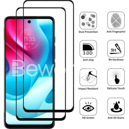 2PCS Sale For Motorola G60S Screen Film 9D Tempered Glass Full Cover Front Mirror Film For Moto G60s Glass Protector 6.8inch