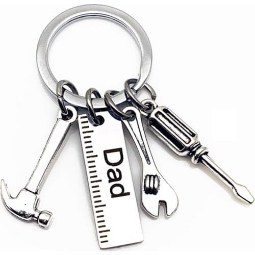 2020 New Creative Mini Tools Hammer Screwdriver Wrench Key Chain FatherS Day Gift