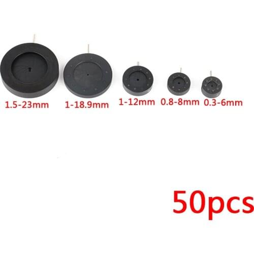 50pcs Amplifying Diameter 0.3-6mm Zoom Optical Iris Diaphragm Aperture Condenser 12 Blades For Digital Camera Microscope Adapte