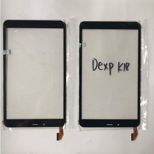 8inch Touchscreen DEXP Ursus K18 Touch screen XC-PG0800-131-FPC-A0 glass Plane Lens sensor Ursus K18 black
