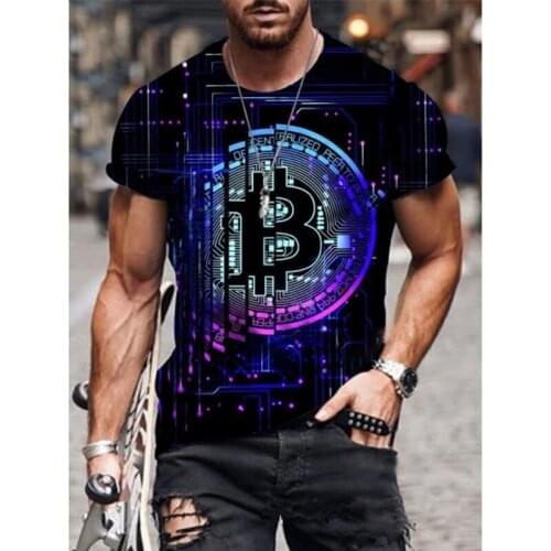 Summer Graphic T Shirt For Men Oversized Casual Streetwear Tops 3D Printed Letter B Hot Sale In USA And Europe Large Size Tees