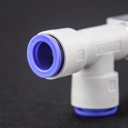 J- ZH15DS-10-12-12 Quick Connector Pneumatic Air Exhaust Vacuum Generator Ejector