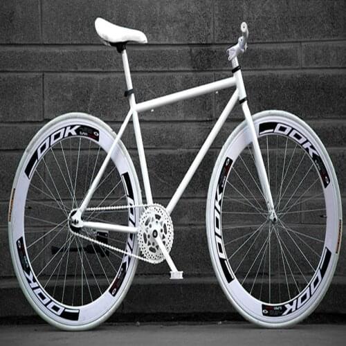 Dead Flying Bicycle Adult Live Flying Road Race Backed Brake Solid Tire 26 " 60-knife Reverse Brake Men and Women