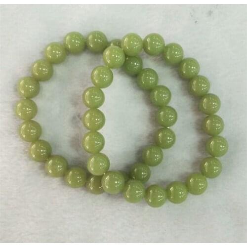 12mm Nature Ore Gemstone Shine Mala Bead Bangle Precious Night Glow Rosary Bracelet Hanging Churinga