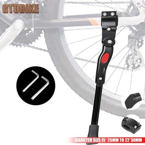 Mountain Bike Support Side Kick Stand Foot Brace Cycling Parts Bike Kickstand 34-38cm Adjustable MTB Road Bike Parking Rack