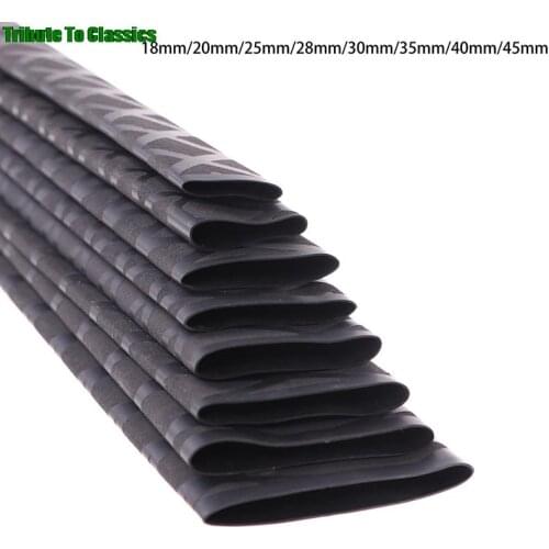 Anti-slip heat shrink tube for fishing rod/racquet/tripod DIY /bicycle handles 5 colors 1M 15/18/20/22/25/28/30/35/40/45mm