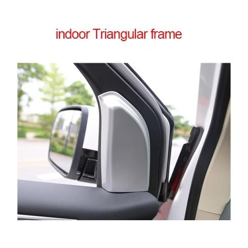 Frame For Ford Edge Abs Indoor 2015 2016 2018 2pc Chrome 2017 Triangular
