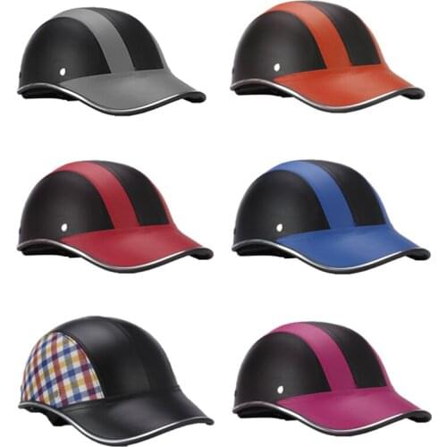 Adjustable Bike Cycling Helmet Baseball Cap Unisex Anti UV MTB Bike Mountain Road Safety Bicycle Helmet Cycling Caps