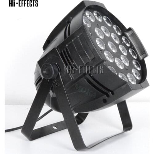 4pcs/lot Stage Light DMX512 24x18W Lighting Club Par Light Dj Par Light for KTV Disco DJ Nightclub Party