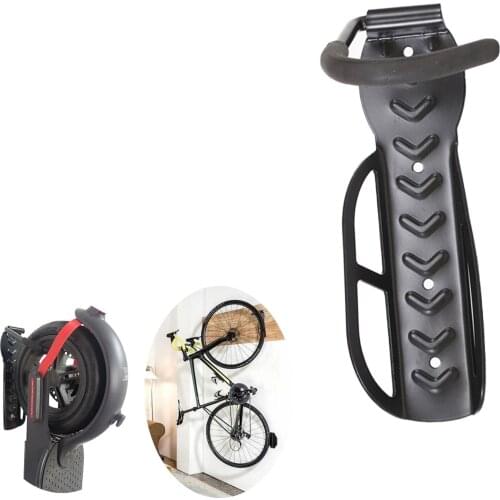 Bike Rack Stand for Electric Scooter Bicycle MTB Wall Mount Rack/Fixed Hanging Hook Steel Wall Hanger Frame Cycling Storage Tool