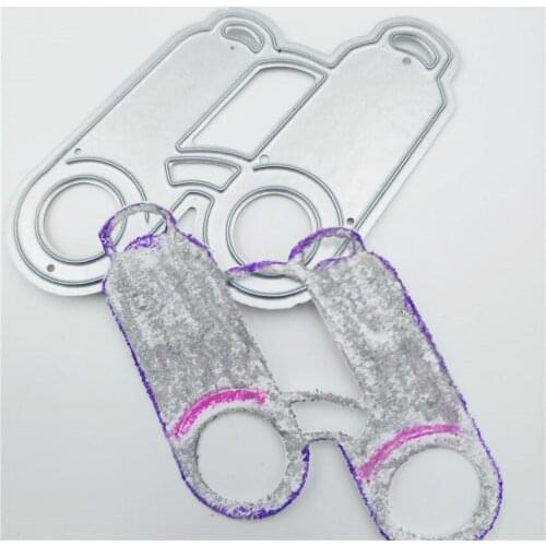 Telescope metal Carbon Steel cutting dies craft Scrapbooking paper album card Educational Embossed knife art cutter