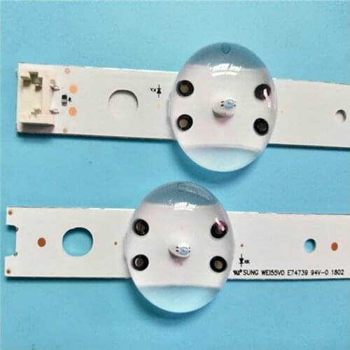 TVs LED Band array For LG 43UJ652T-TB 43UJ654T-TD 43UJ654V-TD 43UJ6565-SB LED Bar Backlight Strip Line LC430DGG-FKM3 Ruler Tapes