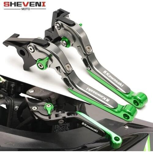 Motorcycle CNC Extendable Adjustable Brake Clutch Levers For KAWASAKI Versys 1000 2015-2018 2016 2017 versys Vulcan S 650cc