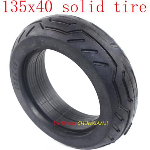 High quality 135x40 Solid Tire 135*40 tubeless Tyre for Electric Skateboard , Balancing Car , Trolley Cart , Baby Carriage