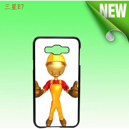 Wtsfwf DIY 2D Sublimation hard PC Blank Case for Samsung E7000 with Aluminum Inserts 10pcs/lot