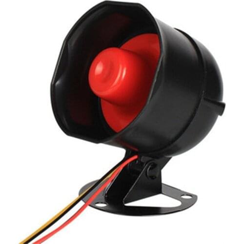 Programmable MP3 Alarm Speaker 4 Trigger MP3 Player Siren Programmable Horn Speaker with 15Watts Amplifier